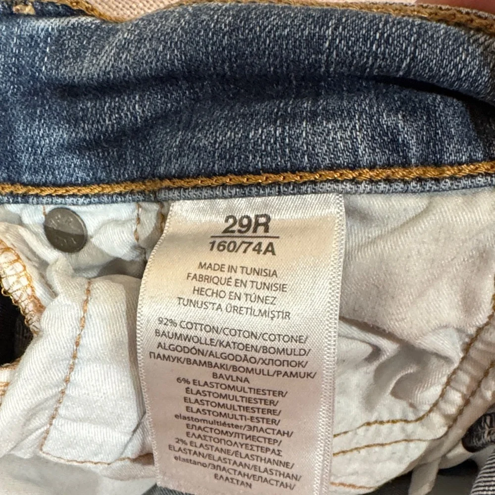 Ralph Lauren Girls’ Dark Blue Slim Jeans Size 29